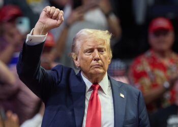 trump miting michigan