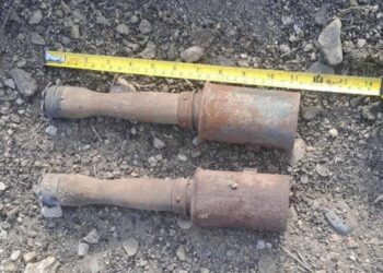 Гранатите са били унишожени от 91-и инженерен батальон за обща поддръжка от състава на 55-и инженерен полк   Снимка: Министерство на отбраната