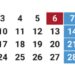 kalendar pochivka septemvri