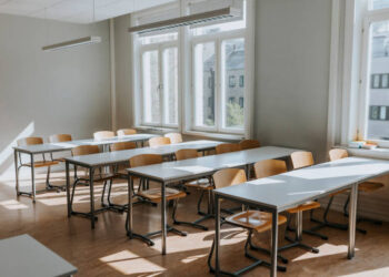 empty classroom