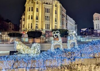 Коледна украса в Пловдив