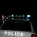 police car night