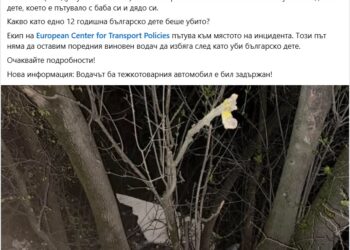 Диана Русинова: 12-годишно дете загина в тежка катастрофа