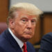 Former President Donald Trump appears in court for his arraignment, Tuesday, April 4, 2023, in New York. Trump surrendered to authorities ahead of his arraignment on criminal charges stemming from a hush money payment to a porn actor during his 2016 campaign. (Andrew Kelly/Pool Photo via AP)