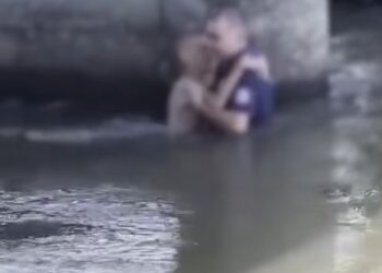 Вижте как полицай скача в р. Марица и спасява дете ВИДЕО