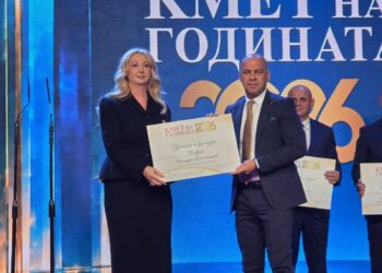 Костадин Димитров с награда “Кмет на годината 2026”